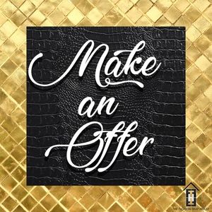 Don't be afraid, we don't bite! Make an offer!